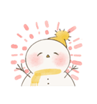ゆきのゆきだるま リアクション（個別スタンプ：1）