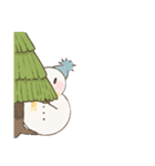 ゆきのゆきだるま リアクション（個別スタンプ：13）