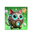 猫ロボットギアフィのスチームスマイル」（個別スタンプ：20）