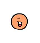 カラフルmarugao 顔3（個別スタンプ：5）