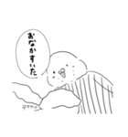 白黒インコ日常スタンプ(いつでも使える)（個別スタンプ：3）