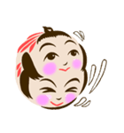 Yotta ネオ伝統こけし 花子 第1弾（個別スタンプ：1）