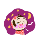 Yotta ネオ伝統こけし 花子 第1弾（個別スタンプ：4）