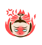 Yotta ネオ伝統こけし 花子 第1弾（個別スタンプ：18）