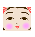 Yotta ネオ伝統こけし 花子 第1弾（個別スタンプ：24）