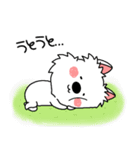 ゆるいウエスティ(春)（個別スタンプ：2）
