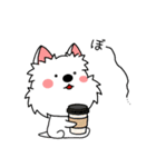 ゆるいウエスティ(春)（個別スタンプ：5）