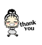 レトロな娘子スタンプ（個別スタンプ：1）