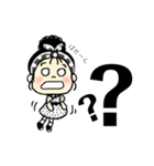レトロな娘子スタンプ（個別スタンプ：10）
