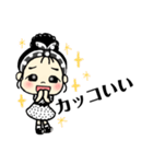 レトロな娘子スタンプ（個別スタンプ：23）