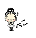 レトロな娘子スタンプ（個別スタンプ：38）
