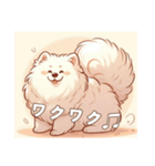 「もふもふサモエドのことば」（個別スタンプ：4）