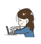 doubledaigirl 日本語ver.1（個別スタンプ：5）