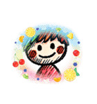 親子のラクガキ（個別スタンプ：8）