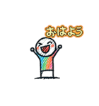 親子のラクガキ（個別スタンプ：13）