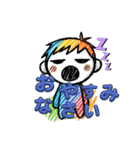 親子のラクガキ（個別スタンプ：14）