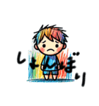 親子のラクガキ（個別スタンプ：17）