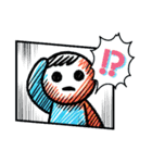 親子のラクガキ（個別スタンプ：19）