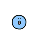 カラフルmarugao 顔4（個別スタンプ：32）