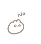 ちいさくてしろいの（個別スタンプ：19）