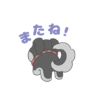 黒柴ちゃんん（個別スタンプ：3）