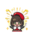 『らこぽん＆みらいちゃん』スタンプ（個別スタンプ：3）