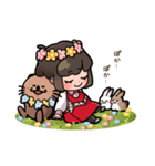 『らこぽん＆みらいちゃん』スタンプ（個別スタンプ：19）