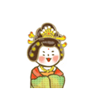 【文字なし】中国唐代スタンプ-hitom（個別スタンプ：3）