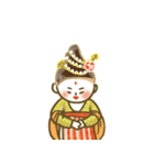 【文字なし】中国唐代スタンプ-hitom（個別スタンプ：9）