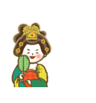【文字なし】中国唐代スタンプ-hitom（個別スタンプ：14）