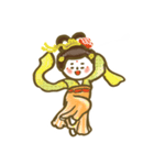 【文字なし】中国唐代スタンプ-hitom（個別スタンプ：20）