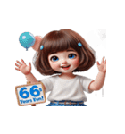 ボブヘアの女の子 - 人生諦めた（個別スタンプ：25）