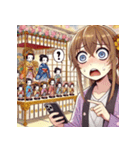 ひな祭りびっくり万国びっくり（個別スタンプ：5）