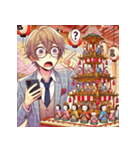 ひな祭りびっくり万国びっくり（個別スタンプ：7）