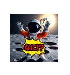AI宇宙飛行士（個別スタンプ：10）