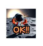 AI宇宙飛行士（個別スタンプ：14）