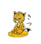 チーターのビーチレース（個別スタンプ：10）