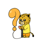 チーターのビーチレース（個別スタンプ：25）