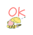 でこぽんとマーガレットちゃん（個別スタンプ：10）