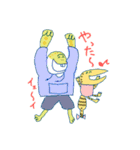 でこぽんとマーガレットちゃん（個別スタンプ：15）