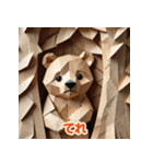 クマの気分ステッカー（個別スタンプ：8）