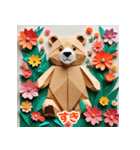 クマの気分ステッカー（個別スタンプ：38）