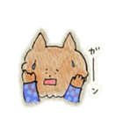 茶ねこ②(返事/応援/ほめ/甘え/喜怒哀楽)（個別スタンプ：24）
