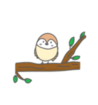 すずめのシンプル日常会話（個別スタンプ：9）