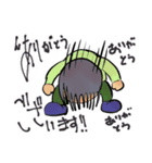 一歳児アクション（個別スタンプ：11）