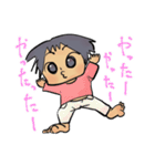 一歳児アクション（個別スタンプ：20）