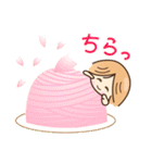 ☆元気で笑顔☆春の敬語スタンプ（個別スタンプ：13）