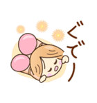☆元気で笑顔☆春の敬語スタンプ（個別スタンプ：14）