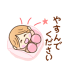 ☆元気で笑顔☆春の敬語スタンプ（個別スタンプ：19）