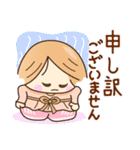 ☆元気で笑顔☆春の敬語スタンプ（個別スタンプ：25）